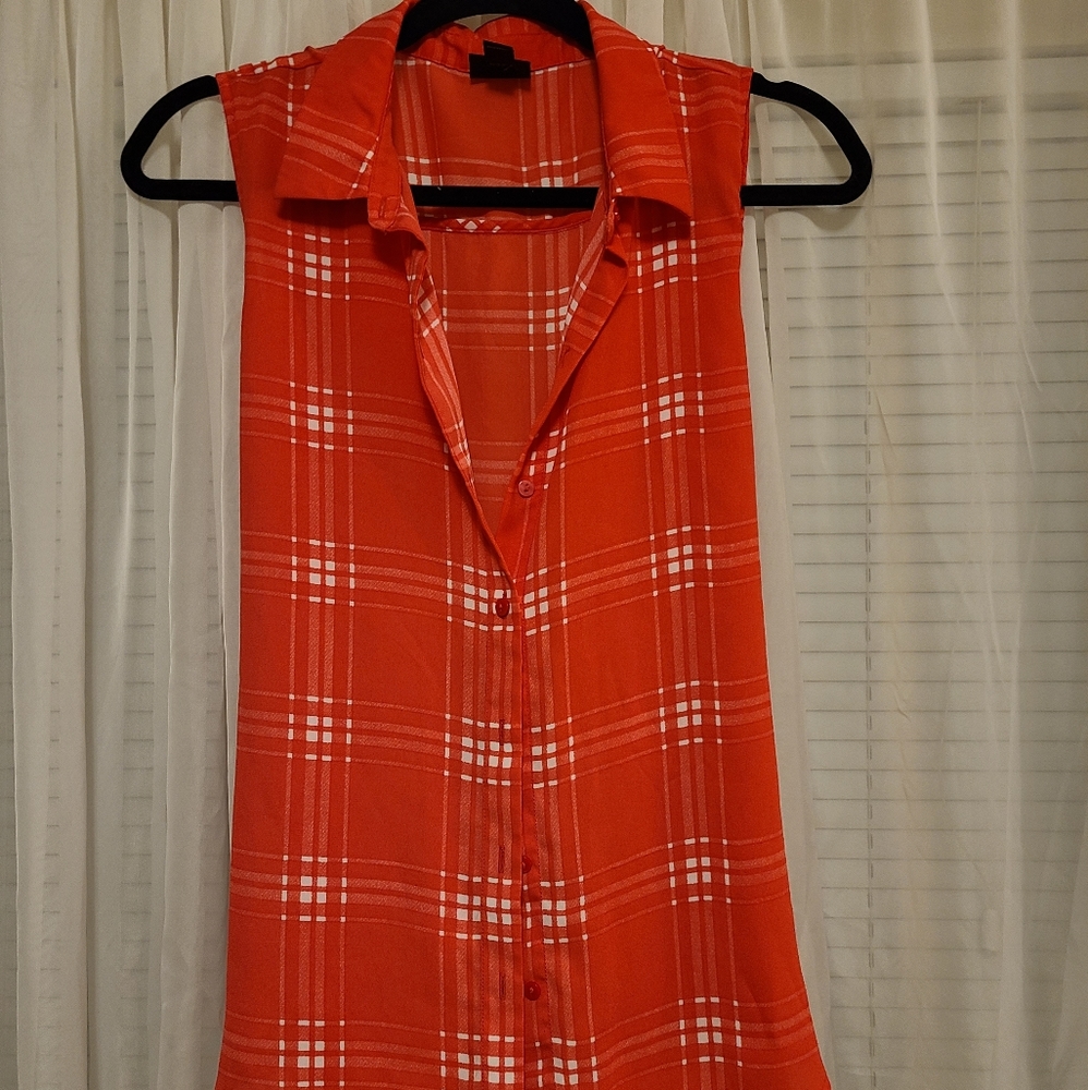 Plaid tank